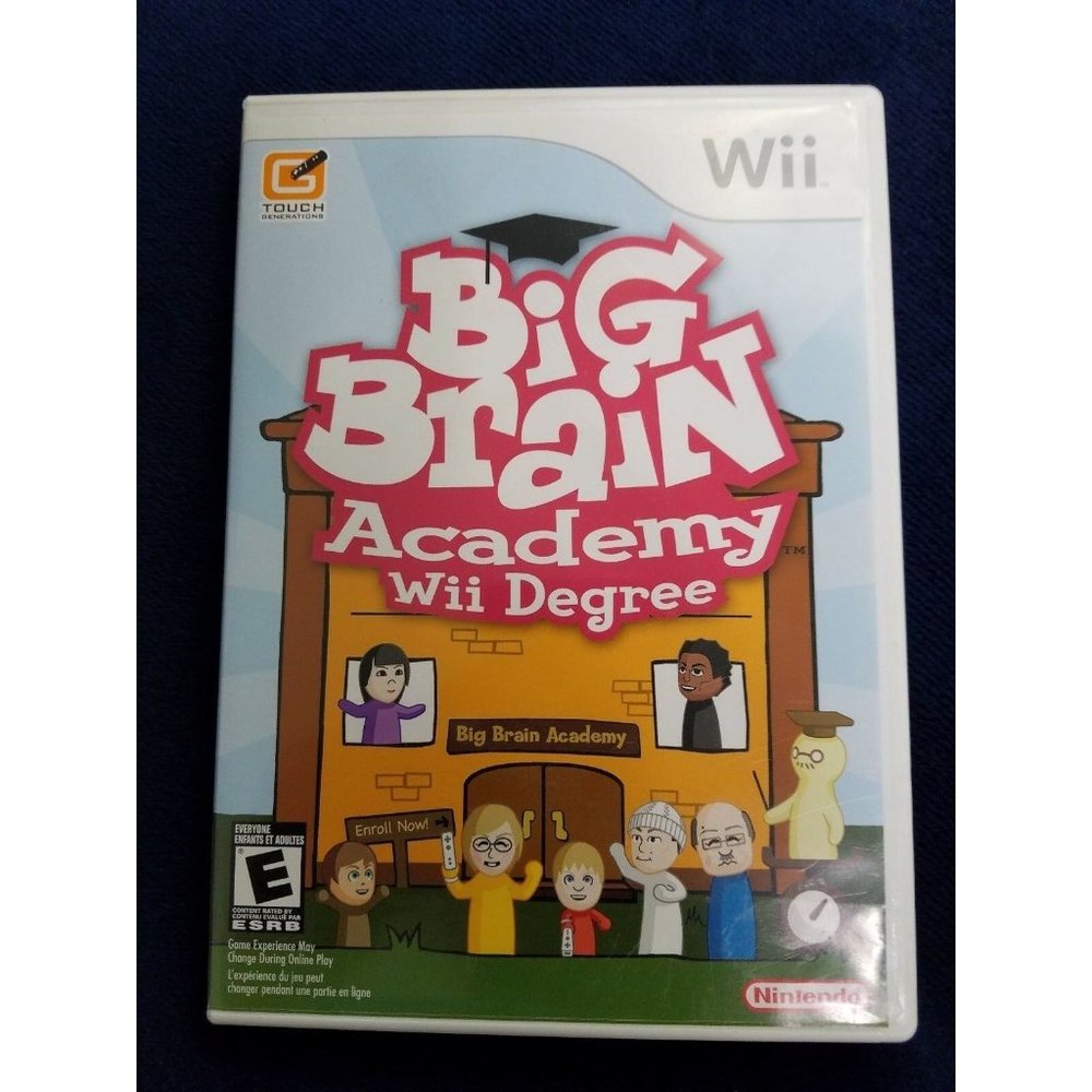 Big Brain Academy: Wii Degree (Nintendo Wii, 2007)